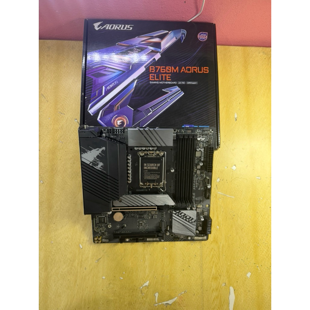 ขายMBมือสอง GIGABYTE B760M AORUS ELITE DDR5 LGA1700