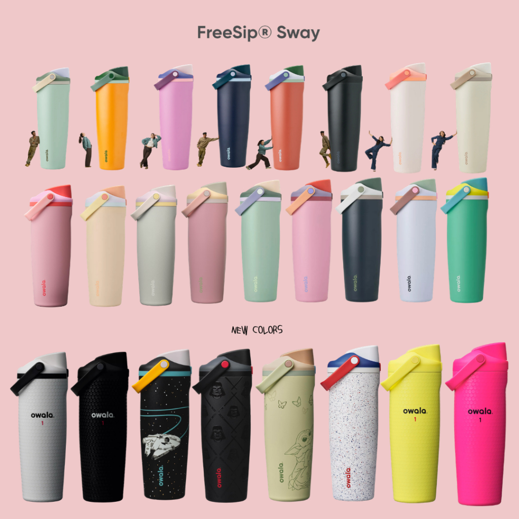 [Pre-order] FreeSip® Sway 30oz and 40oz (Pretty in Purple 30oz