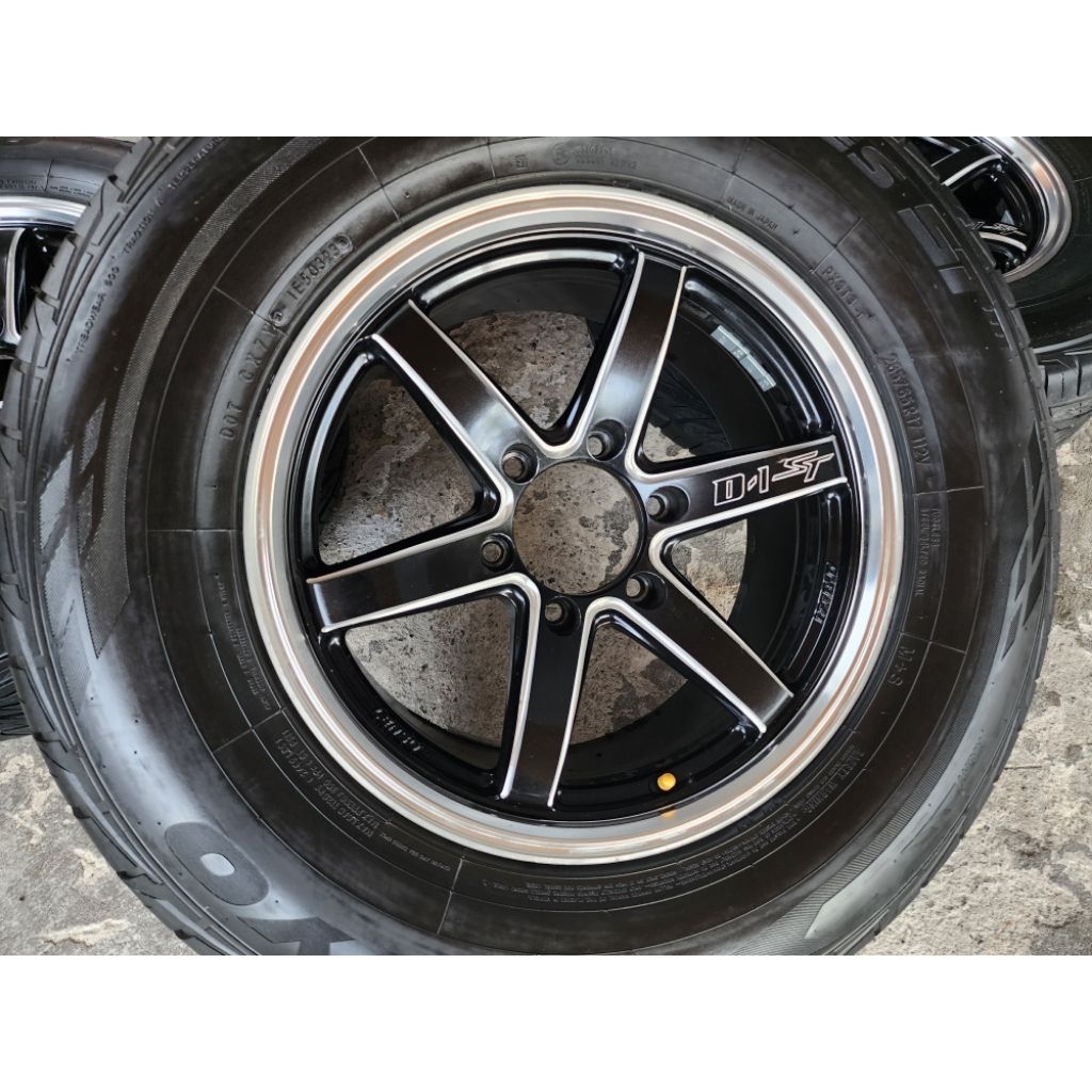 ราคาต่อชุด  ล้อ Lenso D1STขอบ17 6รู139 กว้าง 8 Et 20ยาง 265 65R17 Toyo St3 ปี23ล้อพร้อมยางสภาพสวยจัด