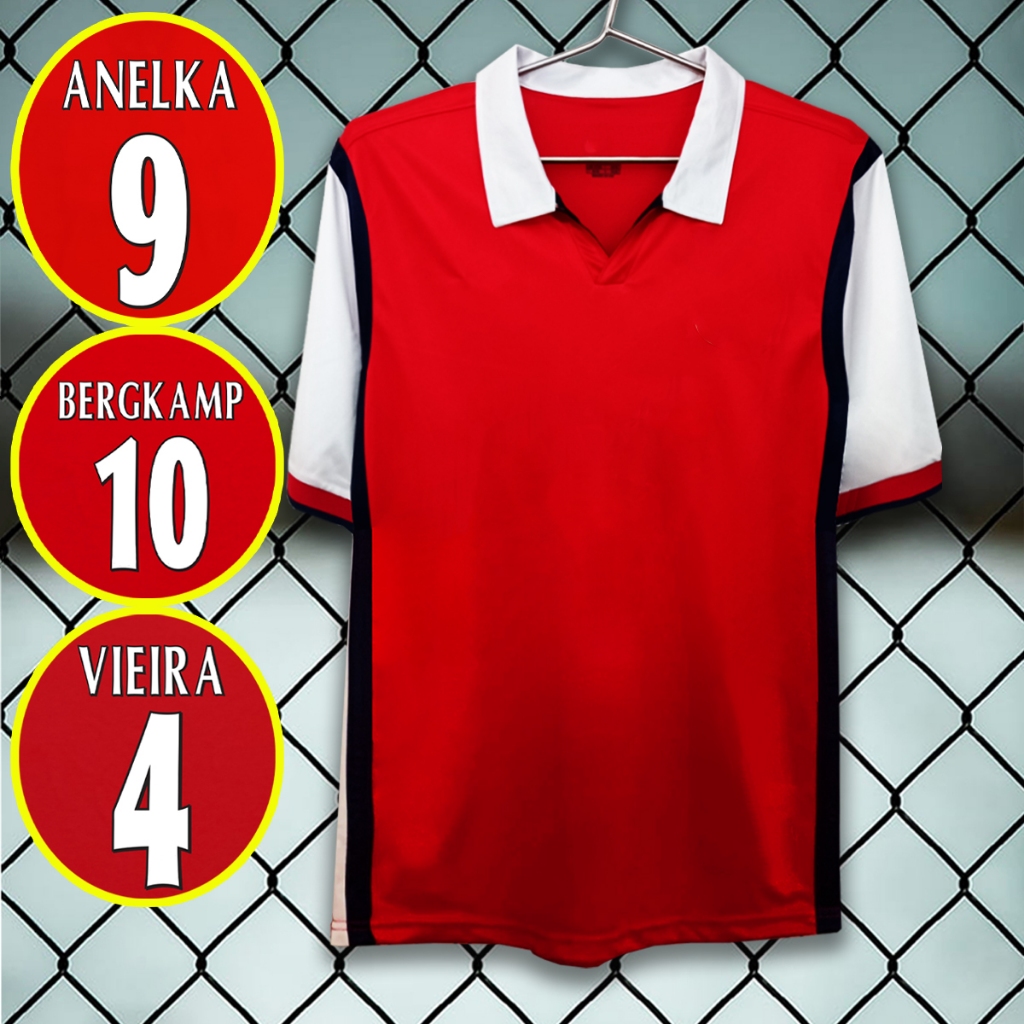 เสื้อบอลวินเทจทีม oาร์lซน่oล เหย้า ปี2005/06 อาร์มพรีเมียร์/ชื่อเบอร์นักเตะในทีม ไซส์เอเชีย S-2XL #RT050