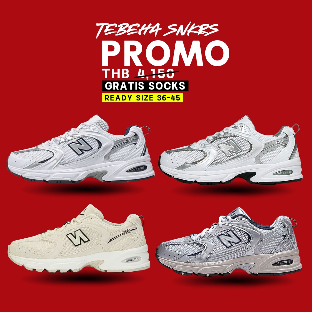 รับประกันของแท้100% NB530SG/AD/KA/SH องเท้ากีฬาชายและหญิง รองเท้าเพิ่มความสูง รองเท้าวิ่ง ของแท้