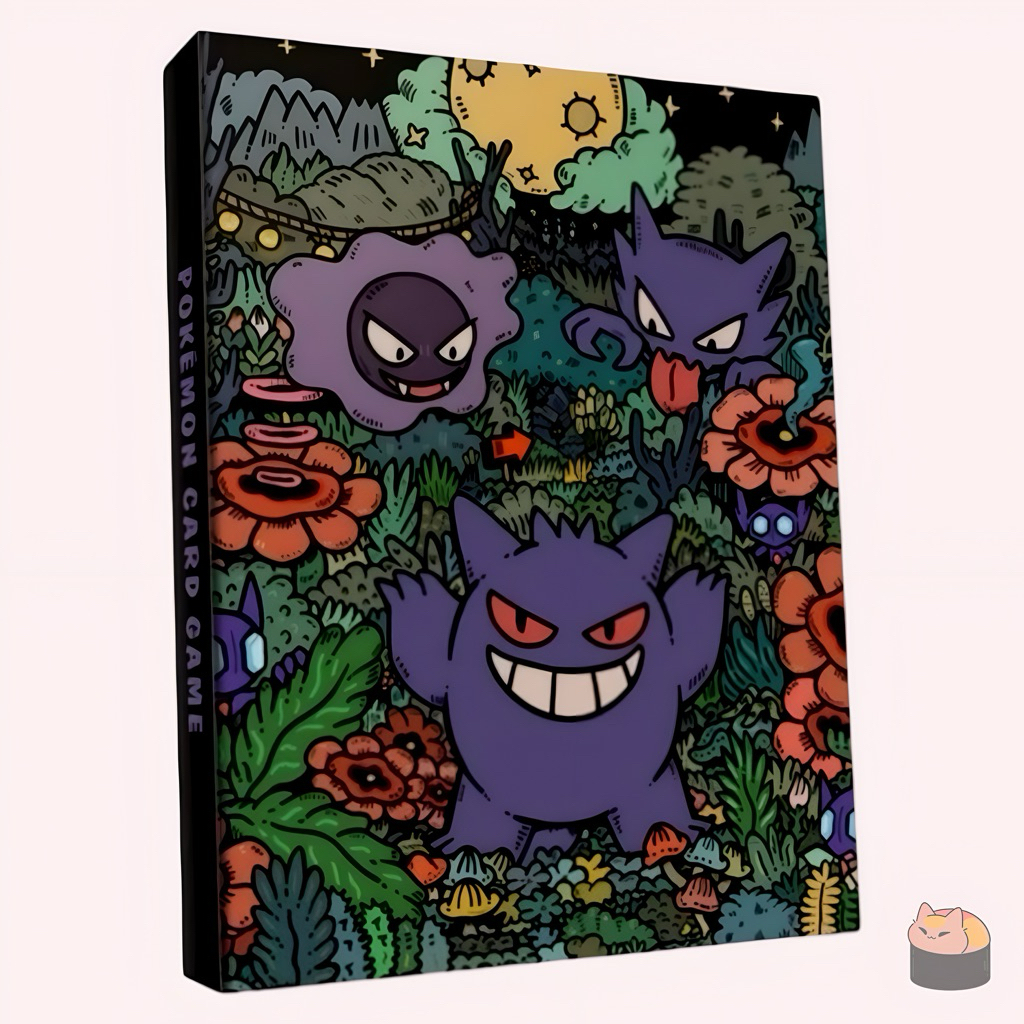 Gengar Gastly Haunter Card Binder Pokemon Center Japanese Authentic