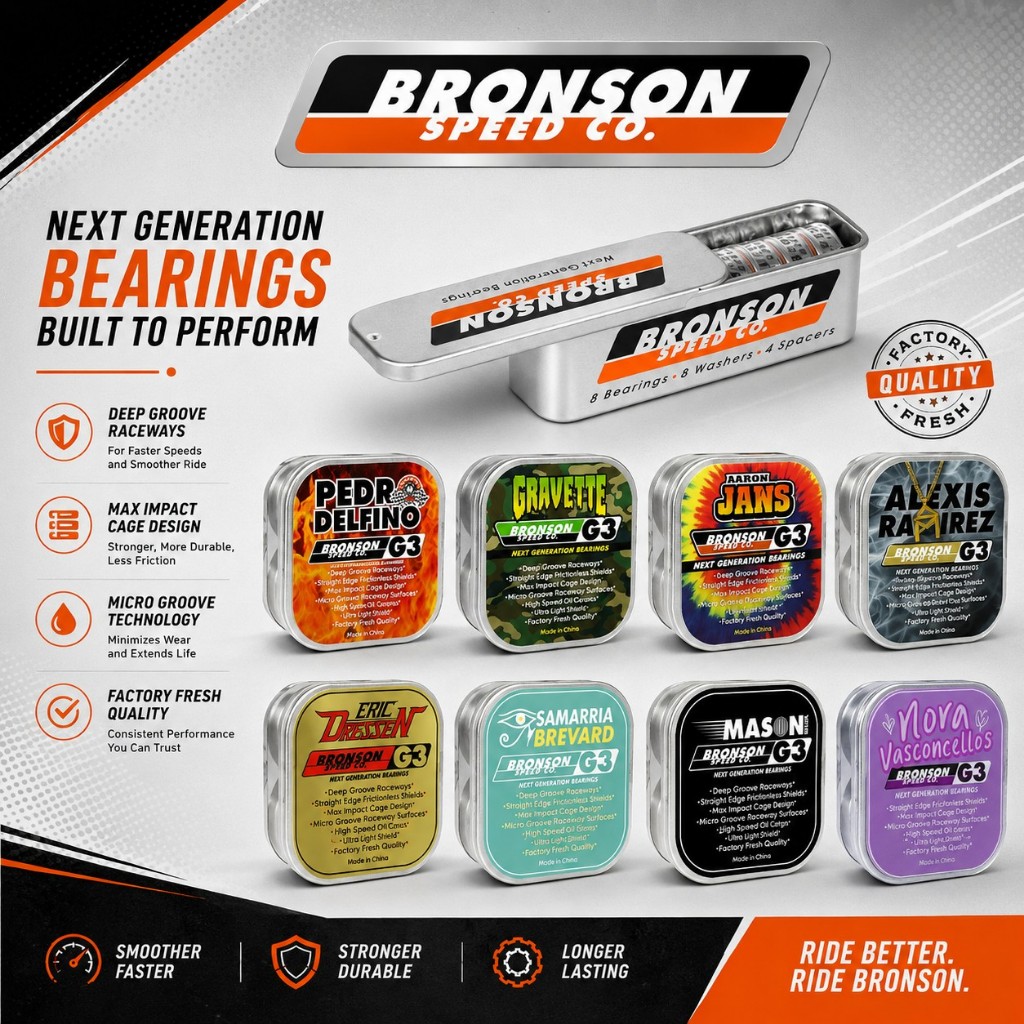 Bronson Speed G3 Bearing | ลูกปืนบรอนสันสปีด ของแท้ 100% นำเข้าจากอเมริกา [พร้อมส่งจากไทย]