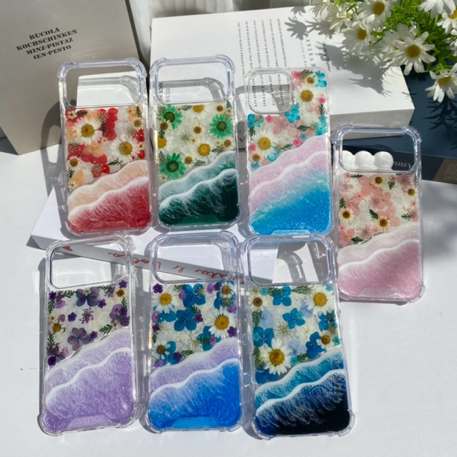 ( Pre Order ) Flowers case | เคสลายดอกไม้ งานทำมือ รบกวนลูกค้าอ่านรายละเอียด ให้ชัดเจนก่อนกดสั่งนะคะ
