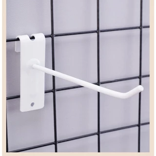 ตะขอแขวนตะแกรง Pegboard Hook 10/15/20/25cm แบบหนา แข็งแรง รับน้ำหนักดี กันสนิม สำหรับแขวนสินค้า แพ็ค10ชิ้น