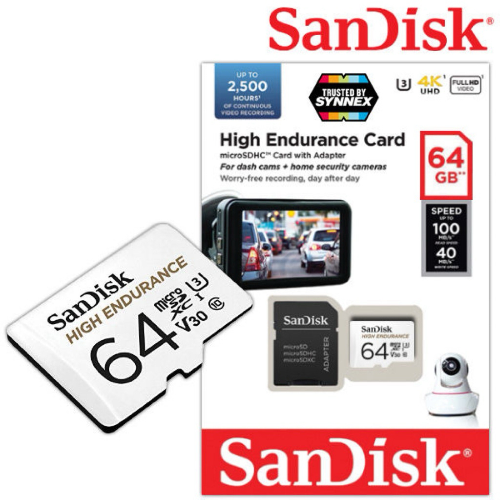 เมมโมรี่การ์ด SanDisk Ultra MicroSD 64 GB