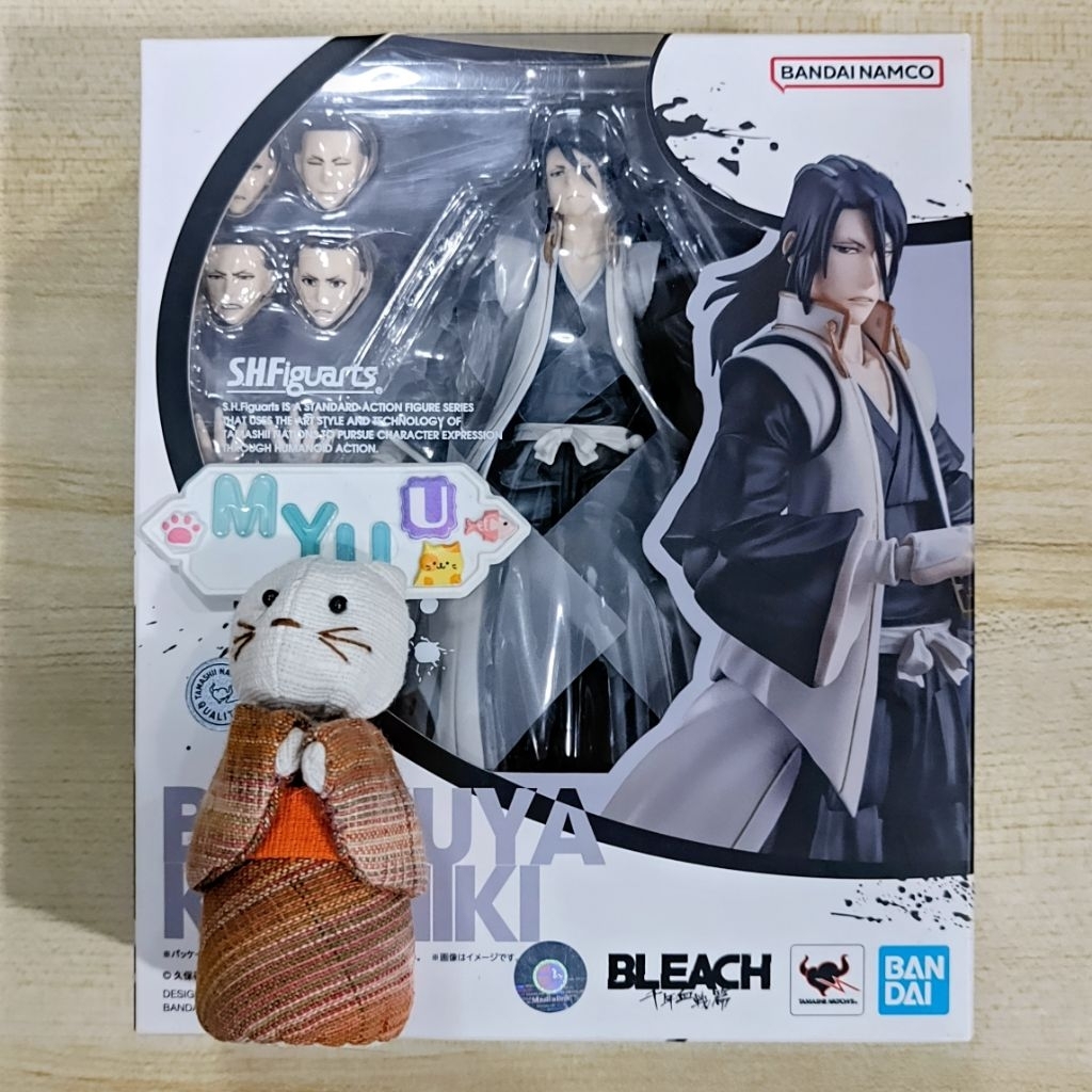 🙀 NEW Byakuya Kuchiki Bleach SHF Figuarts S.H.Figuarts Bandai เทพมรณะ