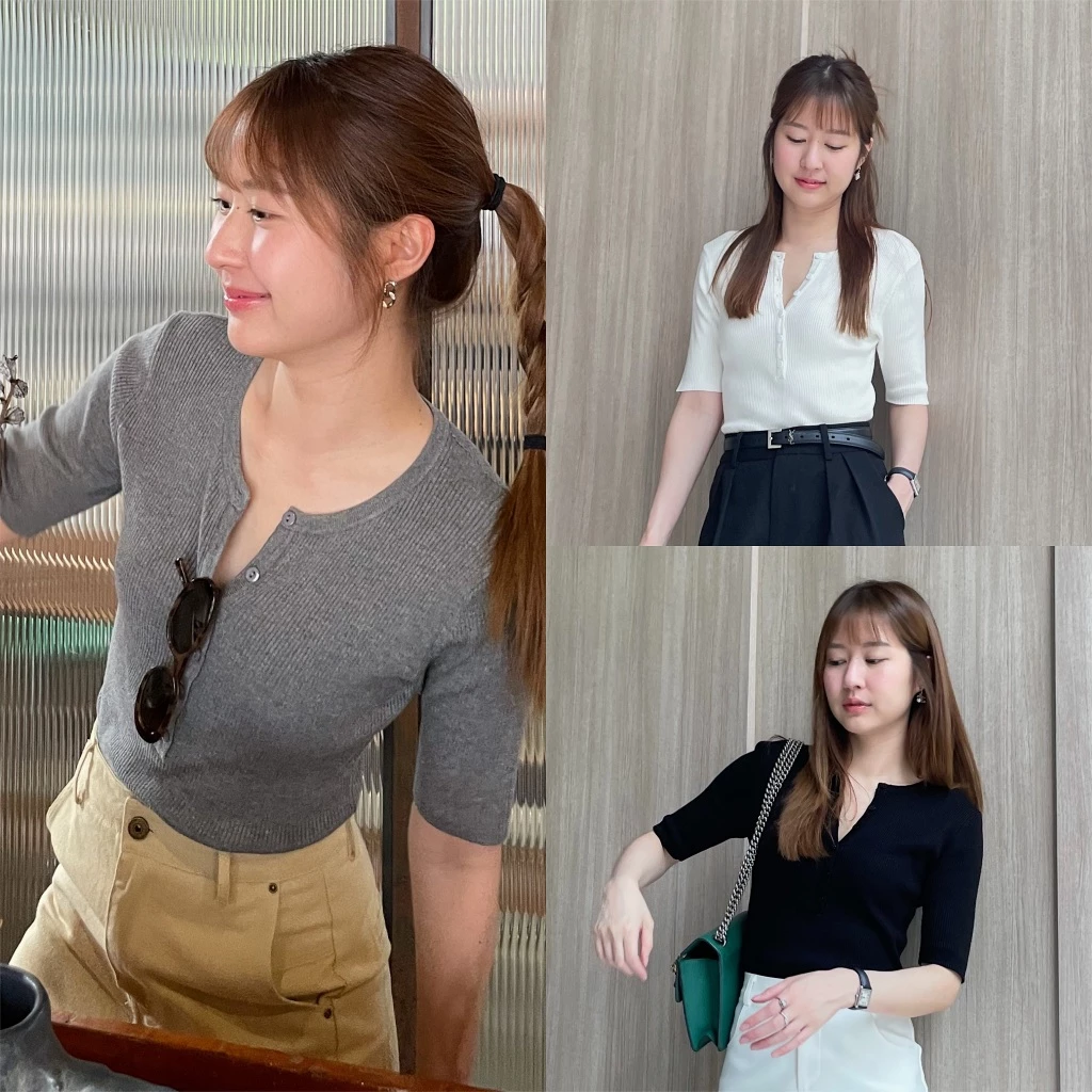 Dressupcorner Demi Top DCN01279 เสื้อดำ