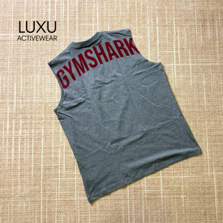 (พร้อมส่ง) GYMSHARK เสื้อกล้าม Oversized Fit รุ่น Power Cut Off Tank ของแท้ 100%🇺🇸