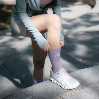 SUD ถุงเท้าวิ่ง รุ่น Lavender SKY (Limited Edition) 300 คู่/ไซส์ - ถุงเท้าวิ่งข้อสูง เทคโนโลยีผ้า SUD-TEX™ V3
