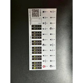 [พร้อมส่ง!!📷] สติ๊กเกอร์ตัวโน๊ต สำหรับติดเมโลเดียน สติ๊กเกอร์ติดเมโลเดียน Melodica Sticker