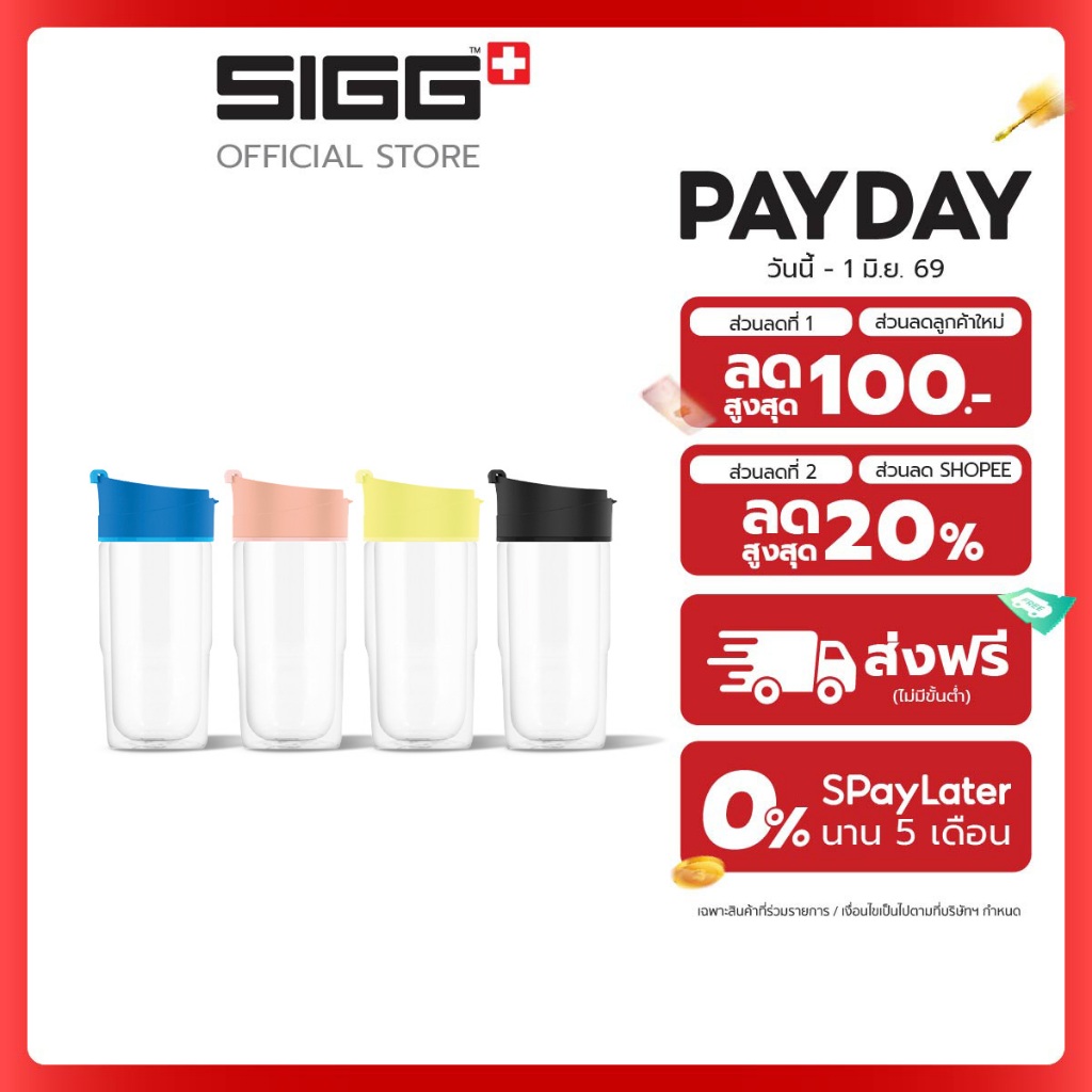 SIGG แก้วน้ำรุ่น 0.37 ลิตร (Nova Mug)