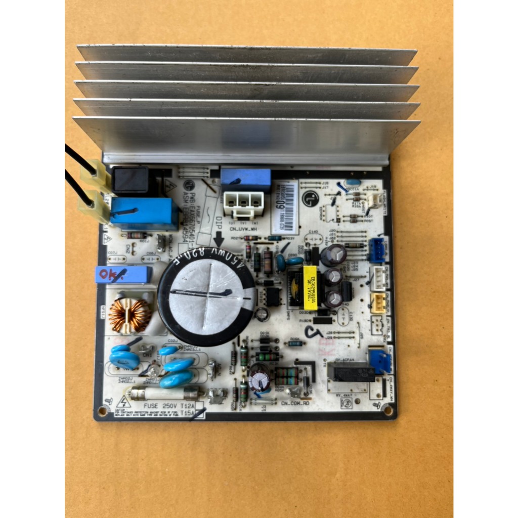 EBR85385509 บอร์ดแอร์ LG คอยร้อน Outdoor 12,000 Btu. LG inverter