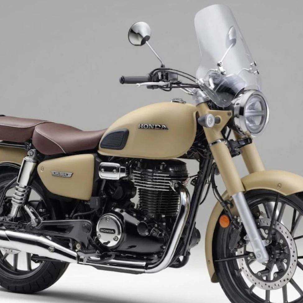 ชิวหน้า Honda GB350c สูง 47 cm ปรับสูงได้ พร้อมขาจับตรงรุ่น ชิวบังลมหน้า ชิลด์หน้าทัวร์ริ่ง Windshield thumbnail 9