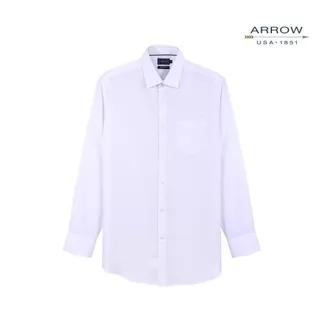 ARROW เสื้อเชิ้ตผู้ชาย แขนยาว | NON IRON (CoolMode) ทรง Modern Smart สี ขาว รหัส MACM743-WH