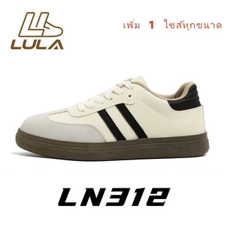 [LN312] รองเท้าผ้าใบผู้หญิง พื้นนุ่ม น้ำหนักเบา ระบายอากาศได้ดี แฟชั่น ไซส์ 36-45