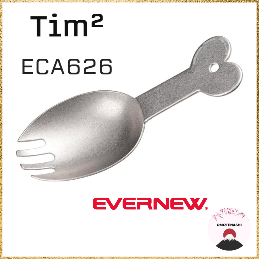 EVERNEW Spoon Tim2 ECA626 Titanium เอฟเวอร์นิว