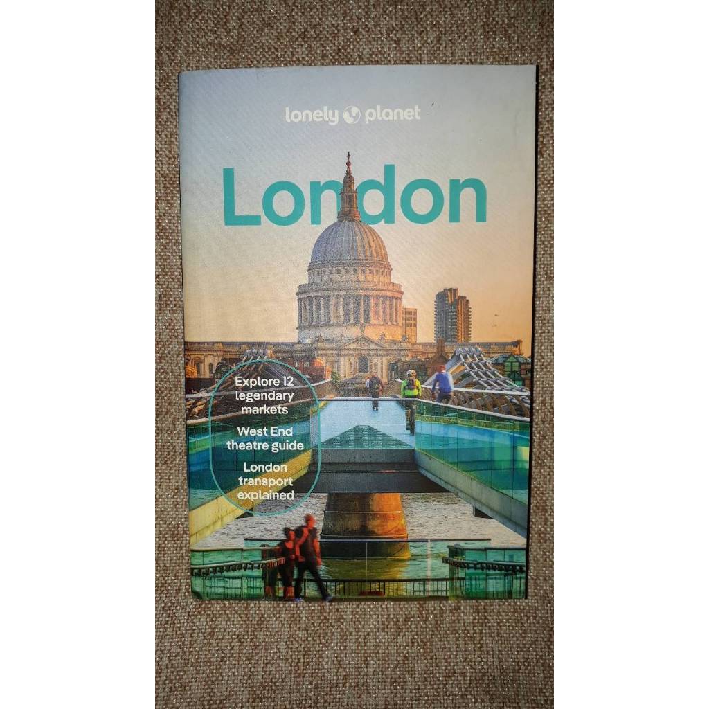 หนังสือภาษาอังกฤษ "Lonely planet : London" (A9)
