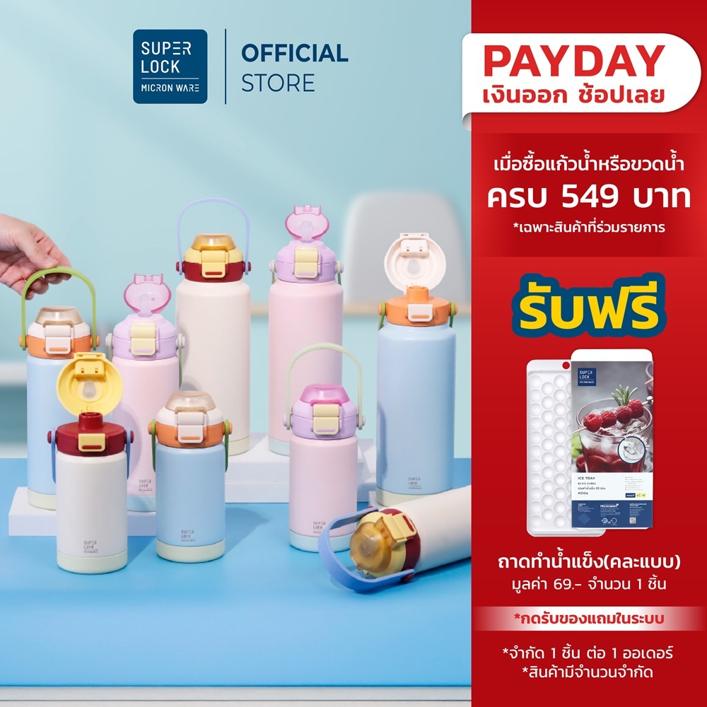 รีวิว Super Lock ขวดน้ำ กระบอกน้ำเก็บความเย็น สแตนเลส 304 ไอเทมที่สายรักสุขภาพต้องมี!