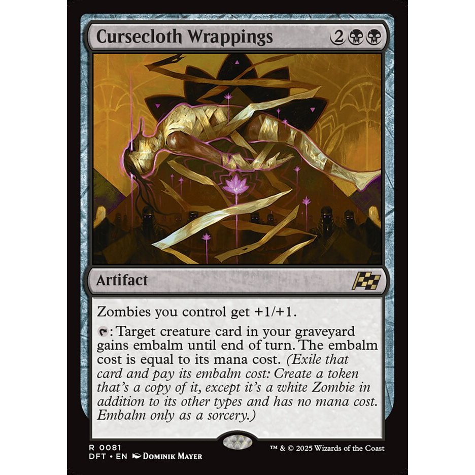 [Aetherdrift] - (DFT) - (R) - [Cursecloth Wrappings] - [2025]