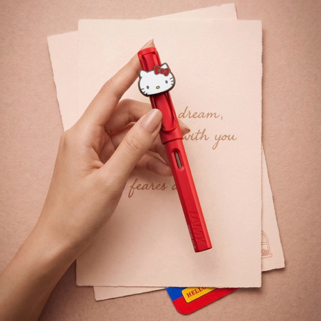 **พร้อมส่งแล้วจ้า** Lamy x Hello Kitty 2026 ปากกาลามี่ คิตตี้ Sanrio