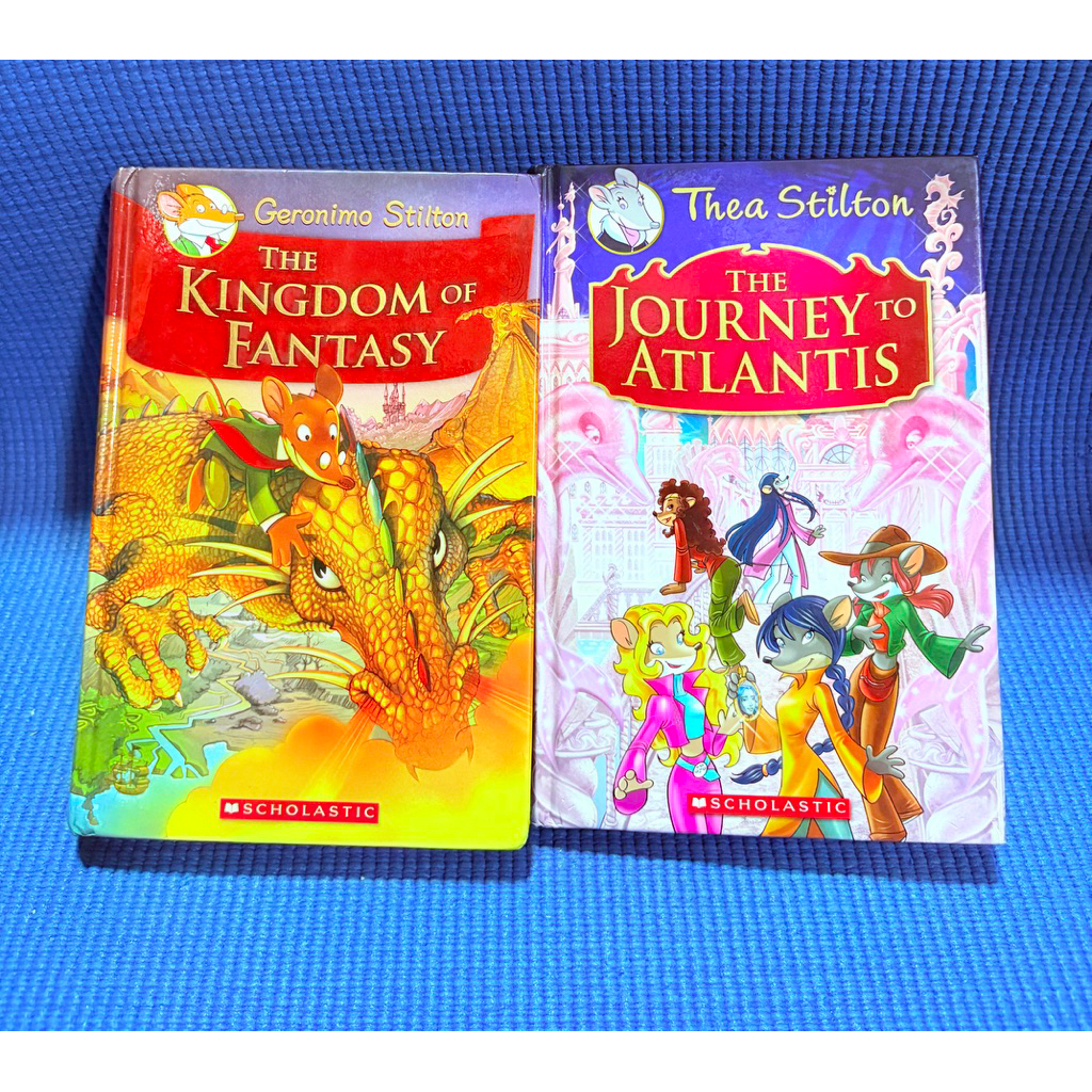 Geronimo Stilton the Kingdom of fantasy,The Journey to Atlantis ปกแข็ง 💥มือ2