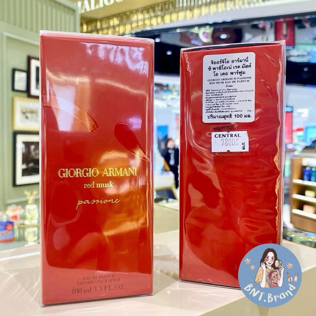 💥NEW ‼️ (แท้ 100% ป้ายห้าง) Giorgio Armani Red Musk Passion EDP  ปี 2025