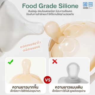 PAPA BABY ยางกัดซิลิโคน รุ่น TOY916 ใช้ได้ตั้งแต่ 3 เดือนขึ้นไป BPA FREE