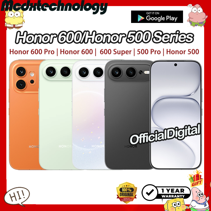 Honor 600 Pro Dimensity 8550 Elite Honor 600 Honor 600 Super Snapdragon 7 Gen 4 Honor 500 Pro Honor 500 Honor Phone