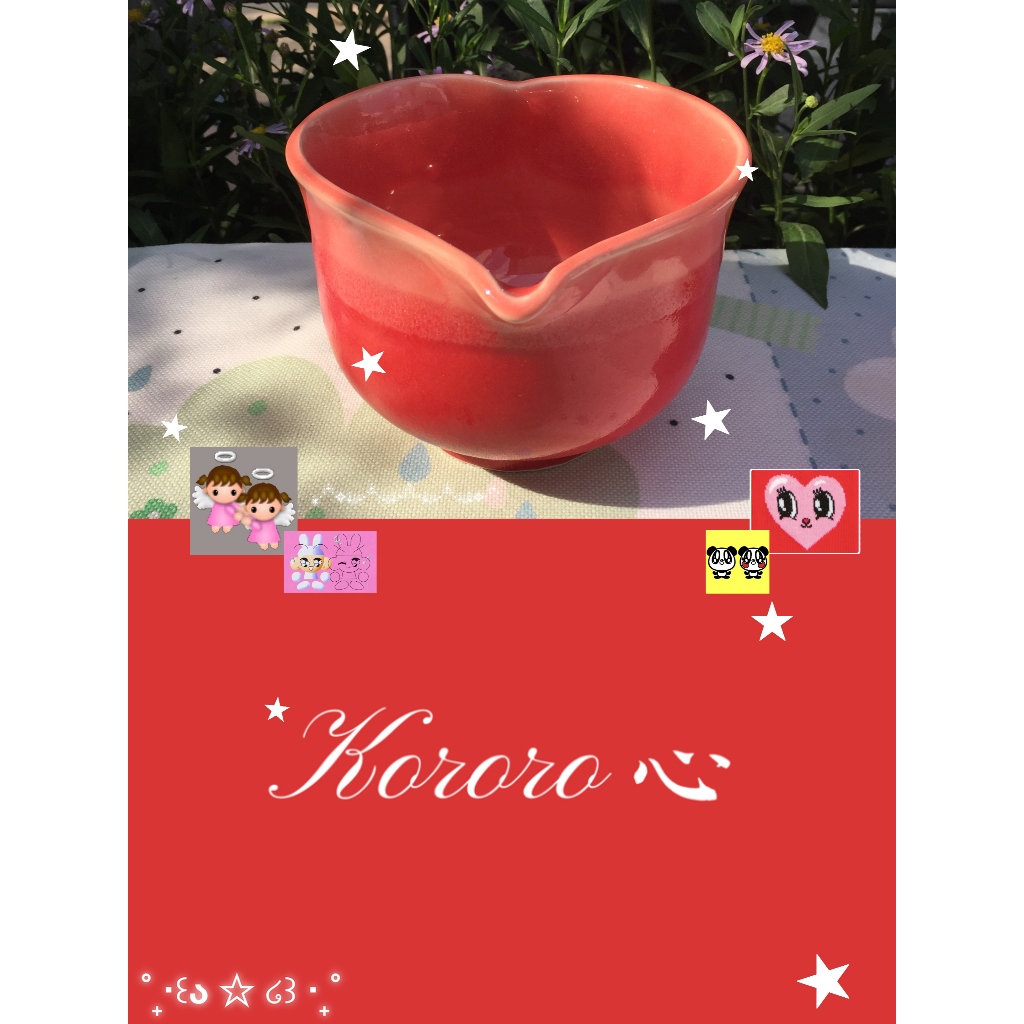Kokoro Chawan ถ้วยมัทฉะหัวใจ Pimmy’s Love Express ดีไซน์น่ารัก จับถนัดมือ ชงง่าย ฟองมัทฉะเนียนสวย ของขวัญแทนความรัก