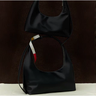 KNACKBAG - Hobo Bag - กระเป๋ารุ่นโฮโบแบ็ค ทรงโฮโบ หนังเรียบสังเคราะห์ (PU Smooth)