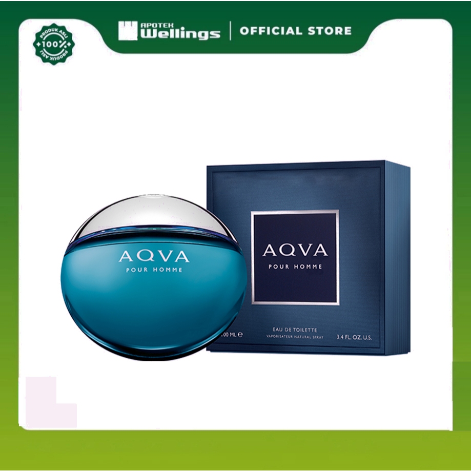 Aqva Pour Homme EDT 100ml | น้ำหอมผู้ชายกลิ่นทะเล สดชื่น แมนๆ ใช้ได้ทุกวัน รับแถมฟรี