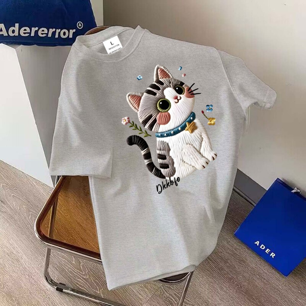 🔥 พร้อมส่ง.BK-1517-SHORT เสื้อยืดแขนสั้น ผ้านิ่มๆนุ่มใส่สบาย ใส่ได้ทั้ง ญ/ช ลายมาใหม่ฮิตมาก