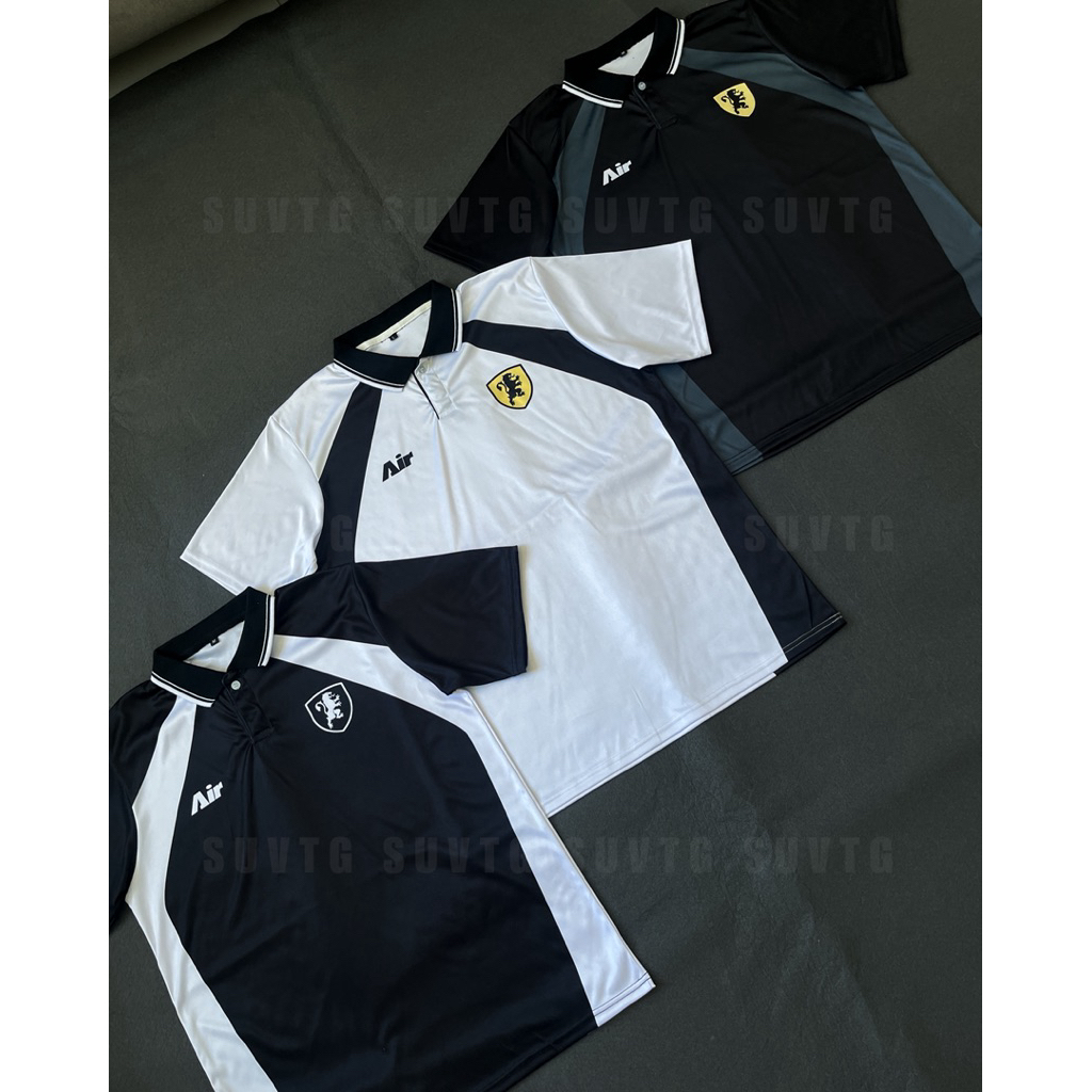 เสื้อคอปก เสื้อพิมพ์ลาย โปโล Unisex ผ้าเบา ใส่สบาย สีไม่ตก - ผู้ชาย เสื้อผู้ชาย