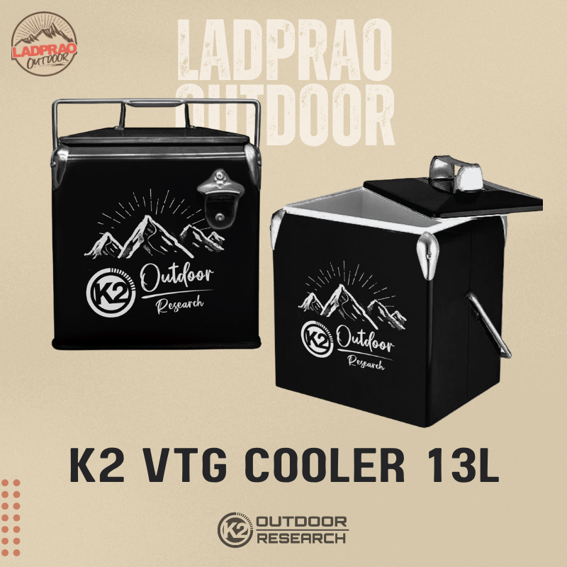 K2 VTG STEEL COOLER กระติกน้ำแข็งขนาด 13L