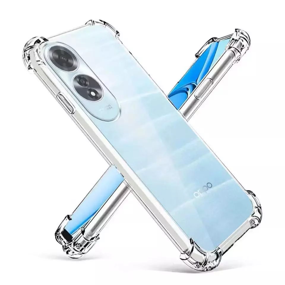 เคสใส ใช้สำหรับ Oppo A60 A18 A38 A78 A58 A98 A17 A17K Reno8T A78 4G พร้อมจัดส่ง กันกระแทก