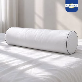 COLUMBUS หมอนข้าง รุ่น SATIN เส้นใยสังเคราะห์เกรด A นุ่มแน่น ผ้าMicroSatin ป้องกันไรฝุ่น 100%