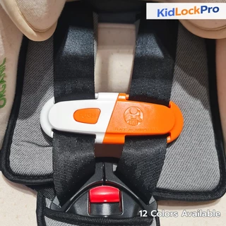 ส่งทันที KidLockPro Chest Clip Lock คลิปล็อกสายคาร์ซีทไม่เลื่อนหลุด ล็อกแน่น ไม่อึดอัด ติดตั้งง่าย