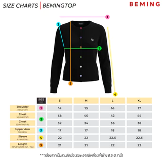 Bemingtop968(S-XL)-Rainbow Button Cardigan – คาร์ดิแกนคิวท์ๆ ที่มีดีมากกว่าความน่ารัก 🌈