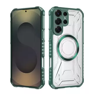 เคสใส แม่เหล็ก สำหรับ Samsung S26 S25 S24 Plus S26Ultra S25Ultra S24Ultra S22Ultra S23FE S21FE A04S A13 5G กันกระแทก