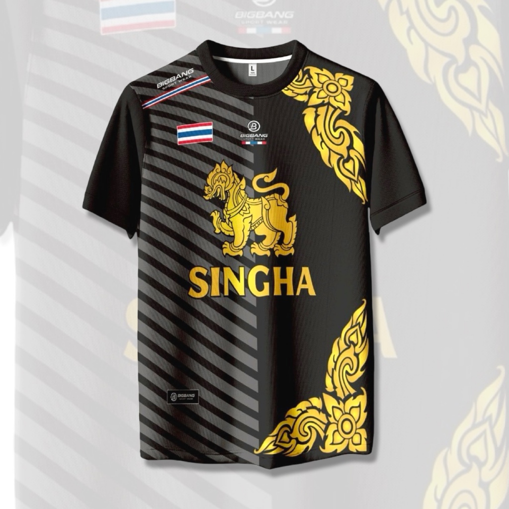 [จัดโปรฯ]เสื้อกีฬา เบา ใส่สบาย ไม่ร้อน แขนสั้น ผู้ชาย ผู้หญิง ผ้าเนื้อดี สีสวย ผ้าพิมพ์ลาย