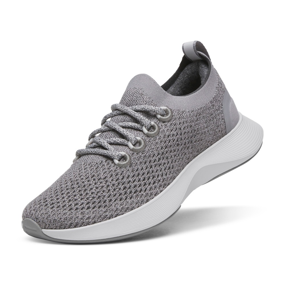 Allbirds حذاء رجالي Dasher NZ — رمادي — صورة 2