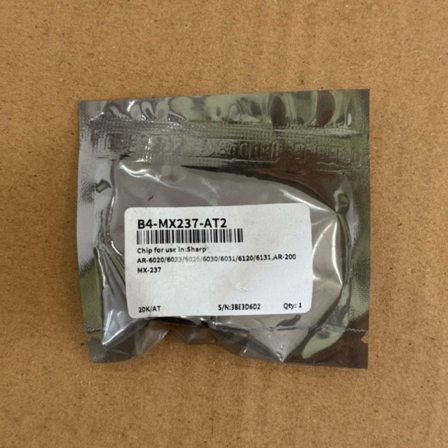 ชิปหมึก Sharp MX-6120 / MX-6131 รีเซ็ตหมึก พร้อมใช้งาน ตรงรุ่น คุณภาพเสถียร