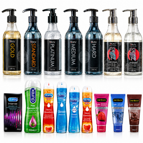 เจลหล่อลื่น Durex Gel  Nuru Gel 50-100-250ml รวมเจลหล่อลื่นรวมทุกขนาดเลือกด้านใน50-100-250มล