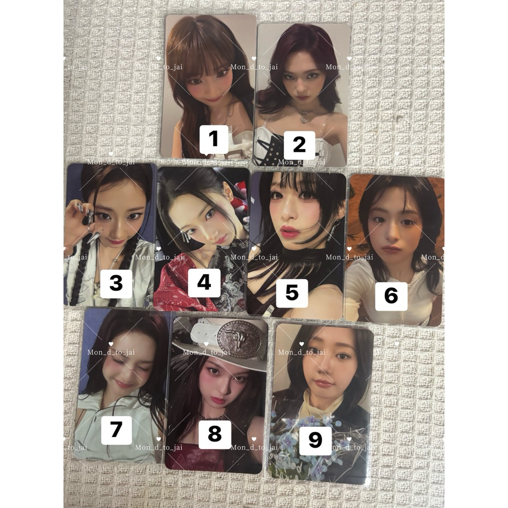 Babymonster photocard (ไม่มีตำหนิ)