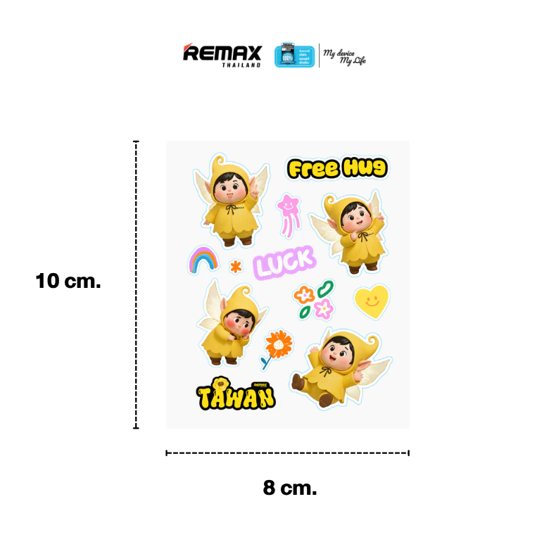 Sticker TAWAN ไดคัท ลาย TV Series ติดได้ทุกพื้นผิว thumbnail 7