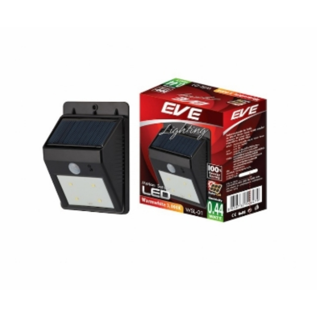โคมไฟผนัง LED EVE LT WSL-01 0.44วัตต์ วอมไวท์