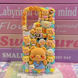 เคสกันกระแทกDiyวิปครีม(งานสั่งทำใหม่)
