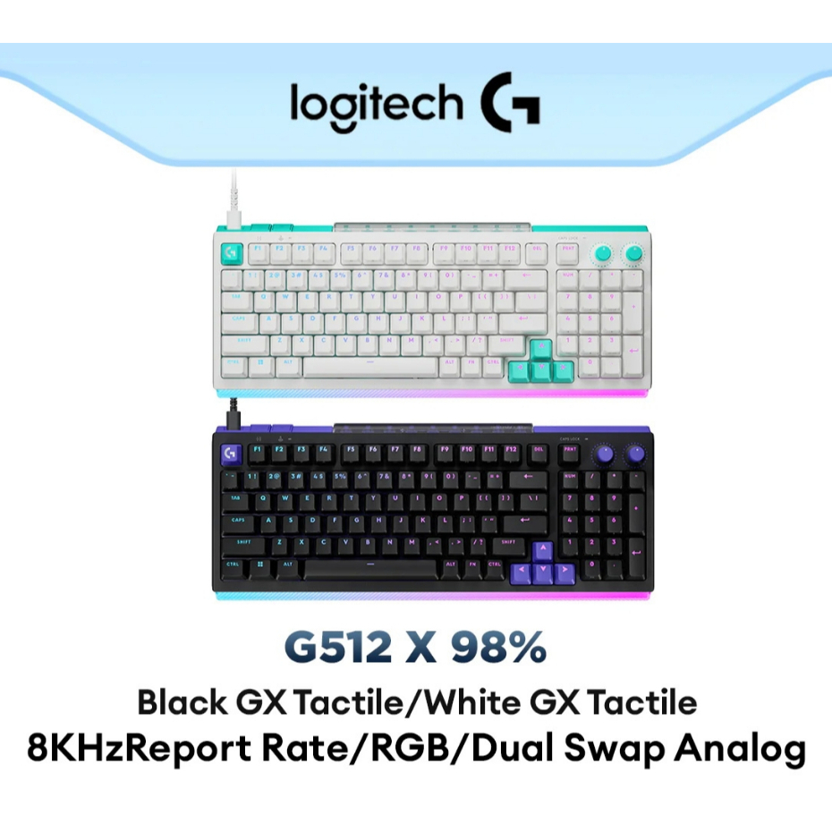 Logitech G512 Carbon RGB Mechanical Gaming Keyboard  (คีย์บอร์ดเกมมิ่ง)