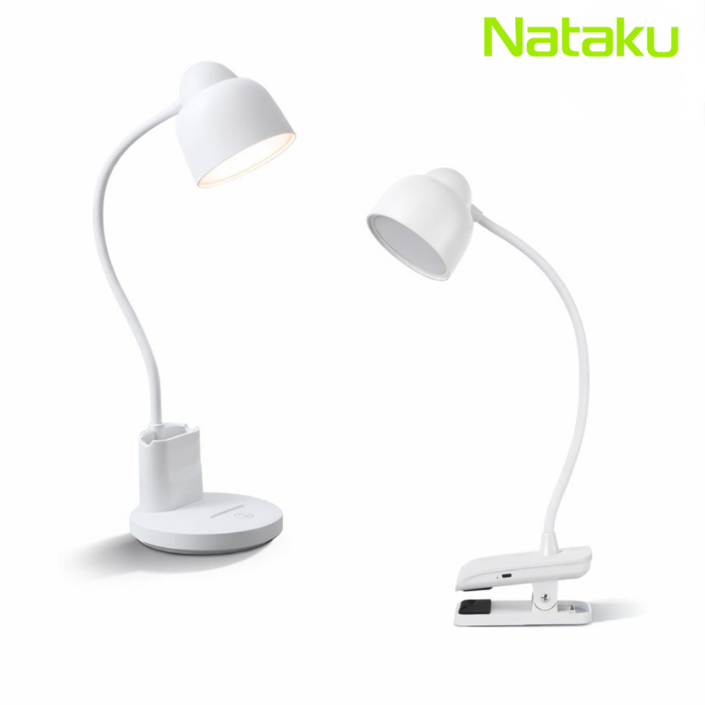 Cheers9 โคมไฟอ่านหนังสือ โคมไฟหนีบโต๊ะ โคมไฟตั้งโต๊ะ reading lamp ไร้สาย พร้อมหลอดไฟ ปรับได้ 3 สี